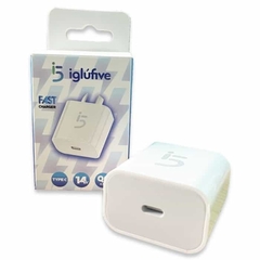 CARGADOR IGLUFIVE 14W PD CHARGER TIPO C