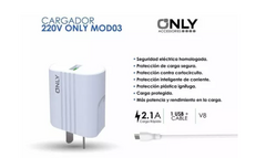 Cargador Carga Rápida Only 2.1a Micro Usb en internet