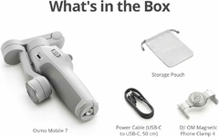 ESTABILIZADOR PARA CELULAR DJI OSMO MOBILE 7 DS307 SILVER - tienda online