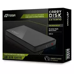 CARRY DISK NOGA 2.5 USB 2.0 - comprar online