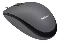 MOUSE C/CABLE LOGITECH M100 NEGRO
