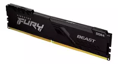 MEM DDR4 16GB KINGSTON FURY BEAST KF432C16BB/16 3200 - comprar online