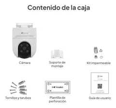 CAMARA WIFI EZVIZ H8C 2MP 1080P 360° - comprar online