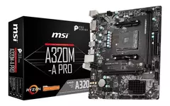 PLACA MADRE MSI A320M-A PRO AM4