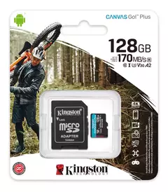 MEMORIA MICRO SD KINGSTON SDCG3 C10 128GB - comprar online