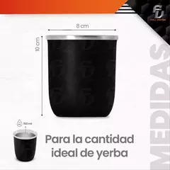 Imagen de MATE TERMICO ACERO INOXIDABLE BOMBILLA DE REGALO