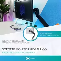 SOPORTE P/MONITOR NICTOM SMH01 - tienda online