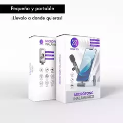MICROFONO INALAMBRICO K8 T/C + ADAP IPHONE