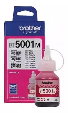 TINTA IMPRESORA BROTHER BT5001 (MAGENTA CIAN AMARILLO) en internet