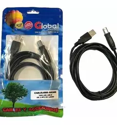 CABLE IMPRESORA GLOBAL 2MTS
