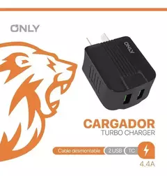 CARGADOR ONLY MOD 06 TURBO T/ C 4.4A en internet