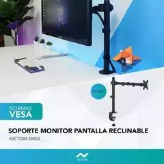 SOPORTE MONITOR NICTOM SM03 en internet