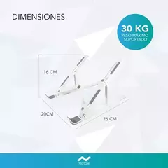 SOPORTE NOTEBOOK NICTOM SPC01 - tienda online
