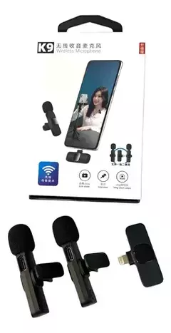 MICROFONO INALAMBRICO X2 K9 T/C + ADAP IPHONE - comprar online