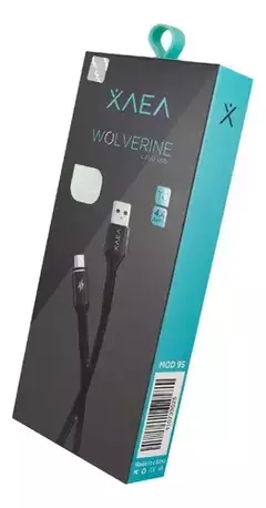 CABLE USB A LIGHTNING XAEA WOLVERINE NE MOD13308 - ADneT