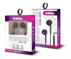 Auriculares Soul S389 Manos Libres Micrófono Celular 3.5mm - ADneT
