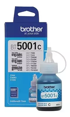 TINTA IMPRESORA BROTHER BT5001 (MAGENTA CIAN AMARILLO) - comprar online