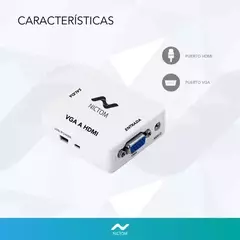 CONVERSOR NICTOM VGA TO HDMI - comprar online