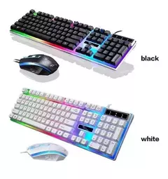 TECLADO + MOUSE GAMER G21 RETROILUMINADO en internet