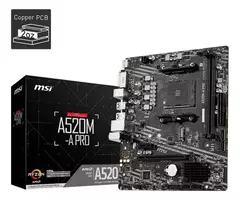 PLACA MADRE MSI A520M-A PRO AM4