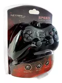 JOYSTICK PS1/PS2 NETMAK SPEED GAMEPAD PLAY 2 - comprar online