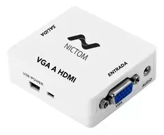 CONVERSOR NICTOM VGA TO HDMI