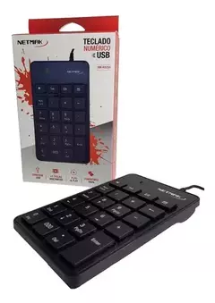 TECLADO NUMERICO USB NETMAK NM-KB250 en internet