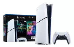 CONSOLA SONY PS5 SLIM 1TB DIGITAL VERSION + 2 JUEGOS
