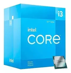 PROCESADOR INTEL I3-12100 LGA 1700