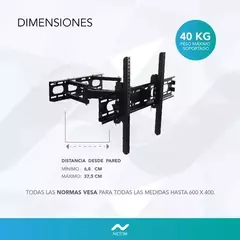 SOPORTE SMART TV NICTOM SP01 32/70 PULGADAS - tienda online