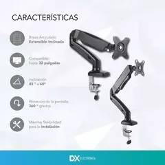 SOPORTE P/MONITOR NICTOM SMH01 - comprar online