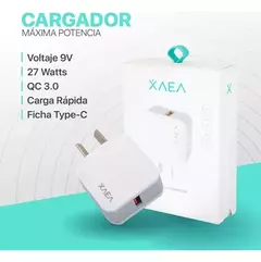 Cargador Xaea Carga Rapida Cable Usb Tipo C - tienda online