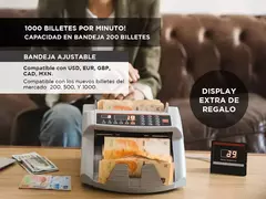 CONTADORA DE BILLETES GADNIC MC-01 CONT0001 - ADneT