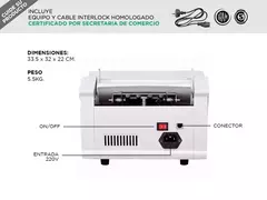CONTADORA DE BILLETES GADNIC MC-01 CONT0001