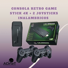 CONSOLA RETRO GAME STICK LITE 4K
