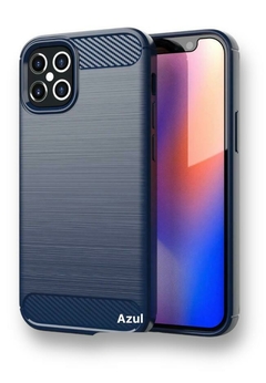Imagen de Funda TPU suave de fibra al carbono para iPhone 13 PRO