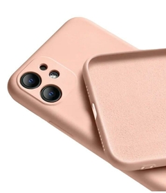 Funda para iPhone 14 PLUS en silicona líquida con protección en área de cámara LUXURY lisa - comprar en línea