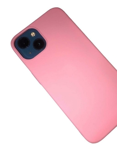 Funda para iPhone 13 PRO en silicona liquida sencilla lisa - tienda en línea