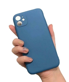 Funda para iPhone 14 PRO en silicona líquida con protección en área de cámara LUXURY lisa - tienda en línea