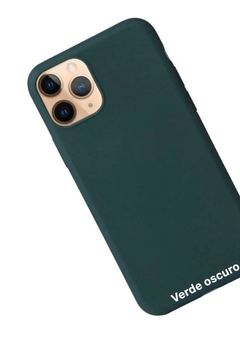 Funda para iPhone 14 PLUS en silicona liquida sencilla lisa en internet