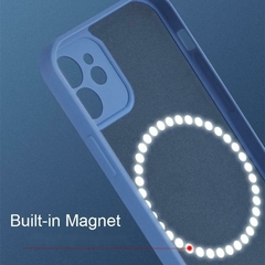 Funda para iPhone 14 PLUS Magnetica en silicona liquida lisa con protección en área de camara - tienda en línea