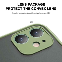 Funda para iPhone 13 PRO en TPU transparente mate con contorno en color - Curiosidades Jojoc´ss
