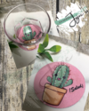 POSAVASOS DE NEOPRENO (JUEGO DE 4 PIEZAS DE 9 CM DE DIAMETRO)