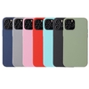 Funda para iPhone 14 PRO en silicona liquida sencilla lisa