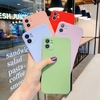 Funda para iPhone 14 PLUS en silicona líquida con protección en área de cámara LUXURY lisa