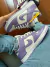 Tênis Nike Dunk Lilás na internet