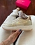 Tênis Nike Air Force Gold Metalizado