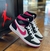 Bota Jordan Preto/Pink