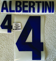 ESTAMPADO SELECCION DE ITALIA 2000-2001
