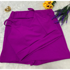Conjunto Short Saia + Cropped Blogueira Lançamento na internet